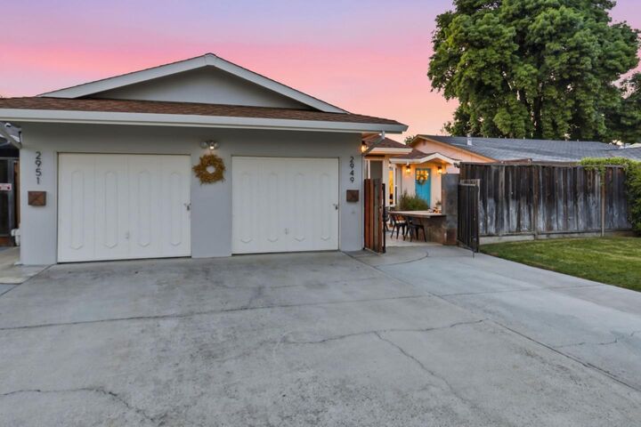 Property Photo: 2949-2951 Driftwood Drive CA 95128