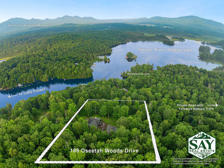 Property Photo:  189 Oseetah Woods Road  NY 12983 