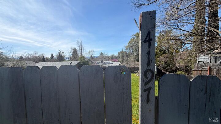 Property Photo: 4197 Foothill Drive CA 95458