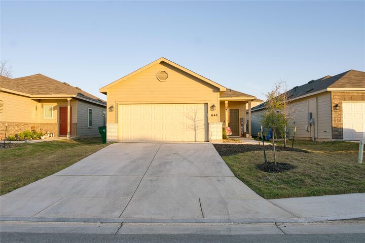 Property Photo:  648 Jennifer Way  TX 78130 