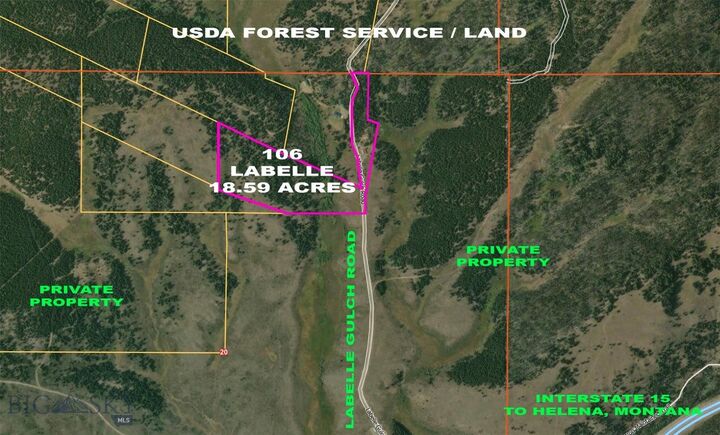 Property Photo:  106 Labelle Gulch Road  MT 59701 