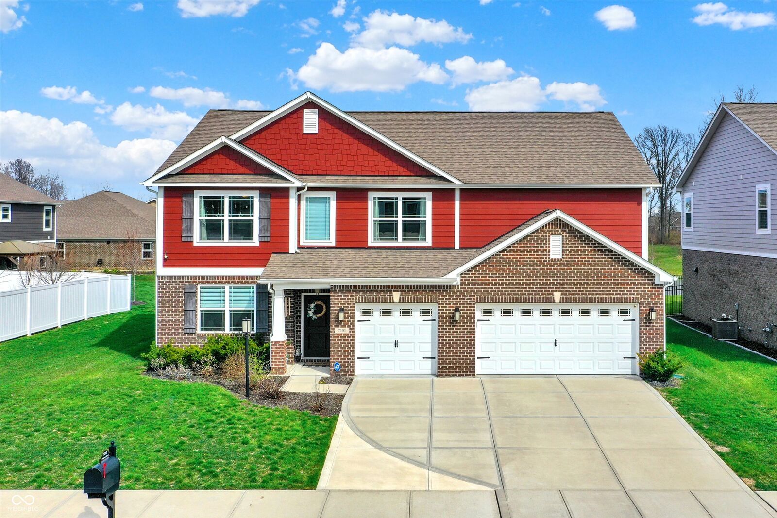 Property Photo: 7303 Dodson Lane IN 46075