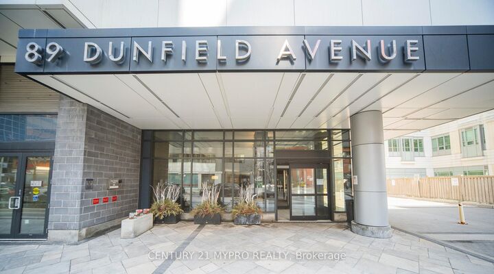 Property Photo: 89 Dunfield Avenue 2803 ON M4S 0A4
