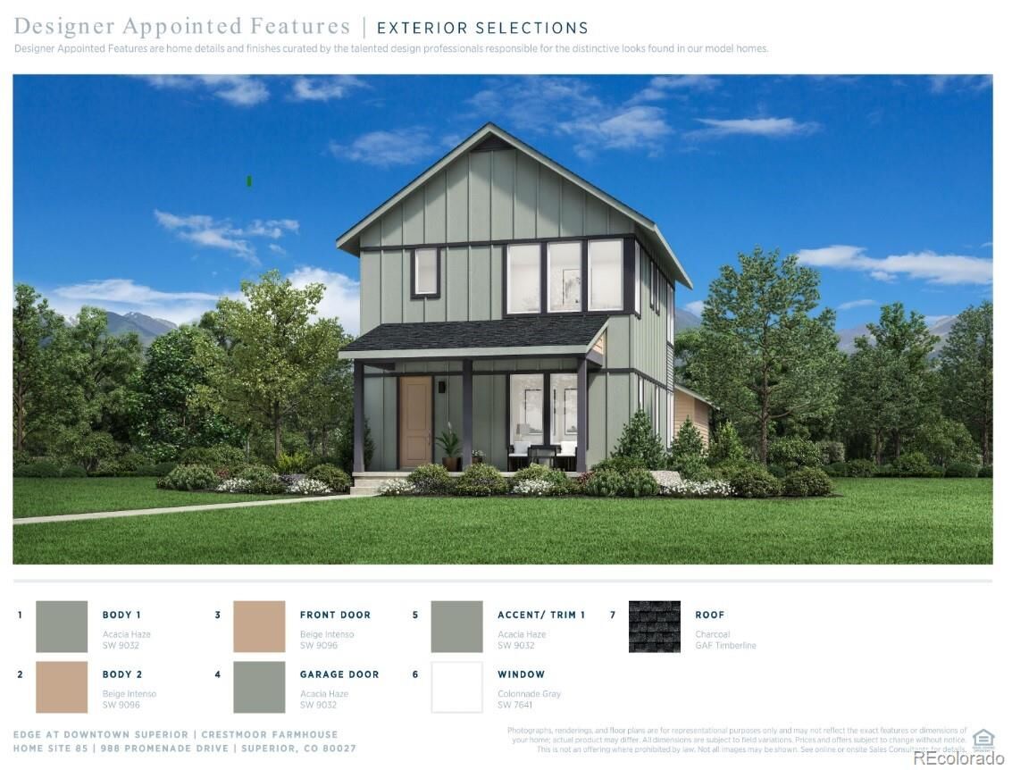 Property Photo: 980 Promenade Drive CO 80027