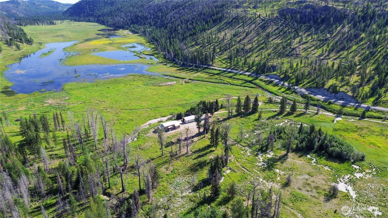 Property Photo: 333 Bonaparte Lake Road WA 98859