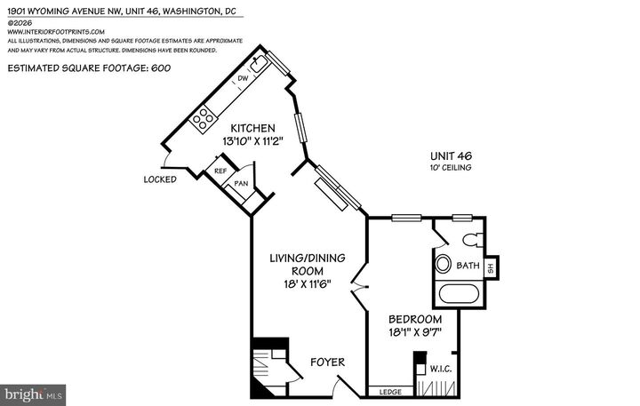 Property Photo:  1901 Wyoming Avenue NW 46  DC 20009 