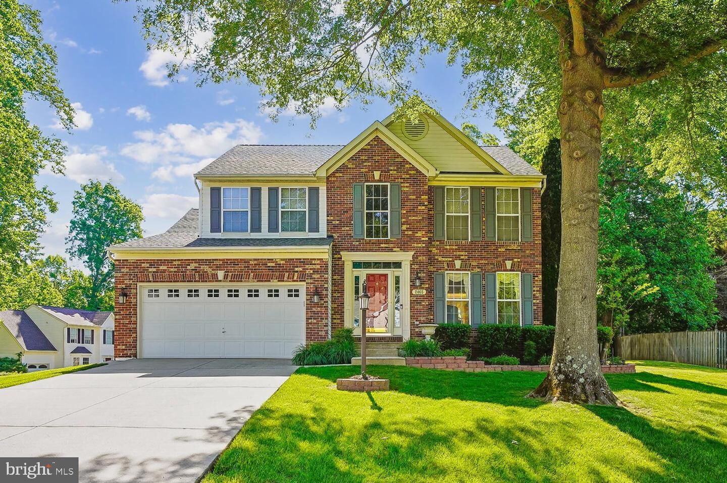 Property Photo: 2465 Woodland Court MD 20732