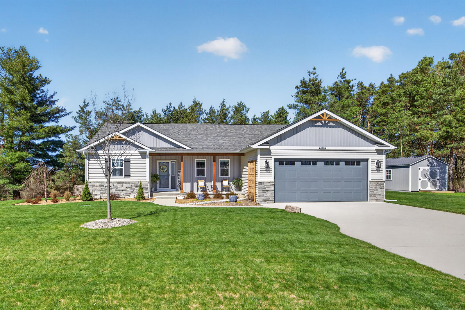 Property Photo:  16537 Mitchell Creek Trail  MI 49307 