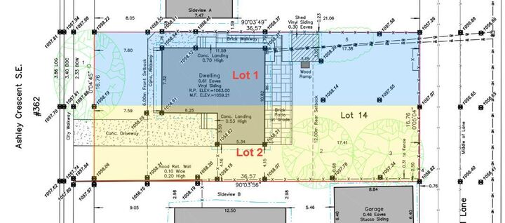 Property Photo:  362A Ashley Crescent SE  AB T2H 1T7 