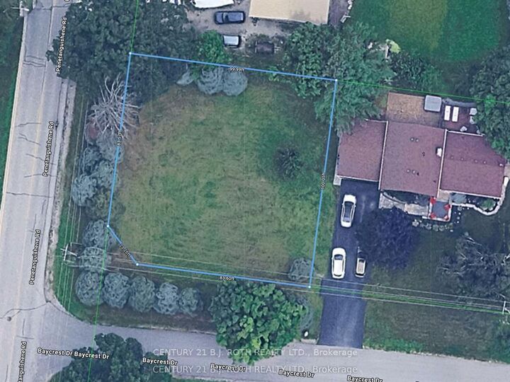 Property Photo:  1 (Part1) Baycrest Drive  ON L4M 7C7 