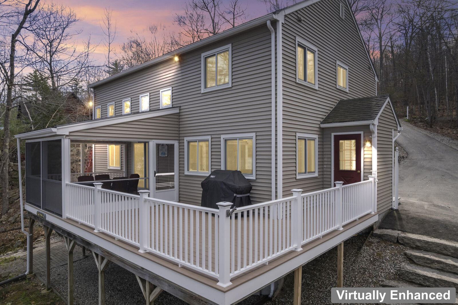 Property Photo:  167 Oak Shore Road  ME 04040 