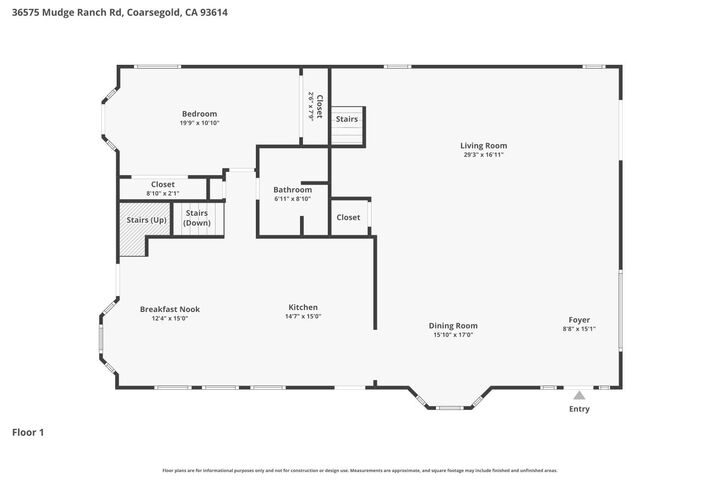 Property Photo:  36575 Mudge Ranch Road  CA 93614 