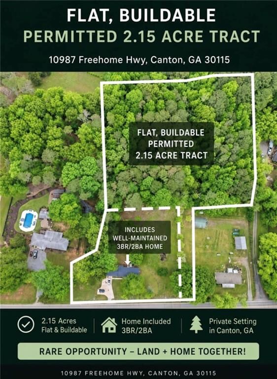 Property Photo:  10987 Freehome Highway  GA 30115 