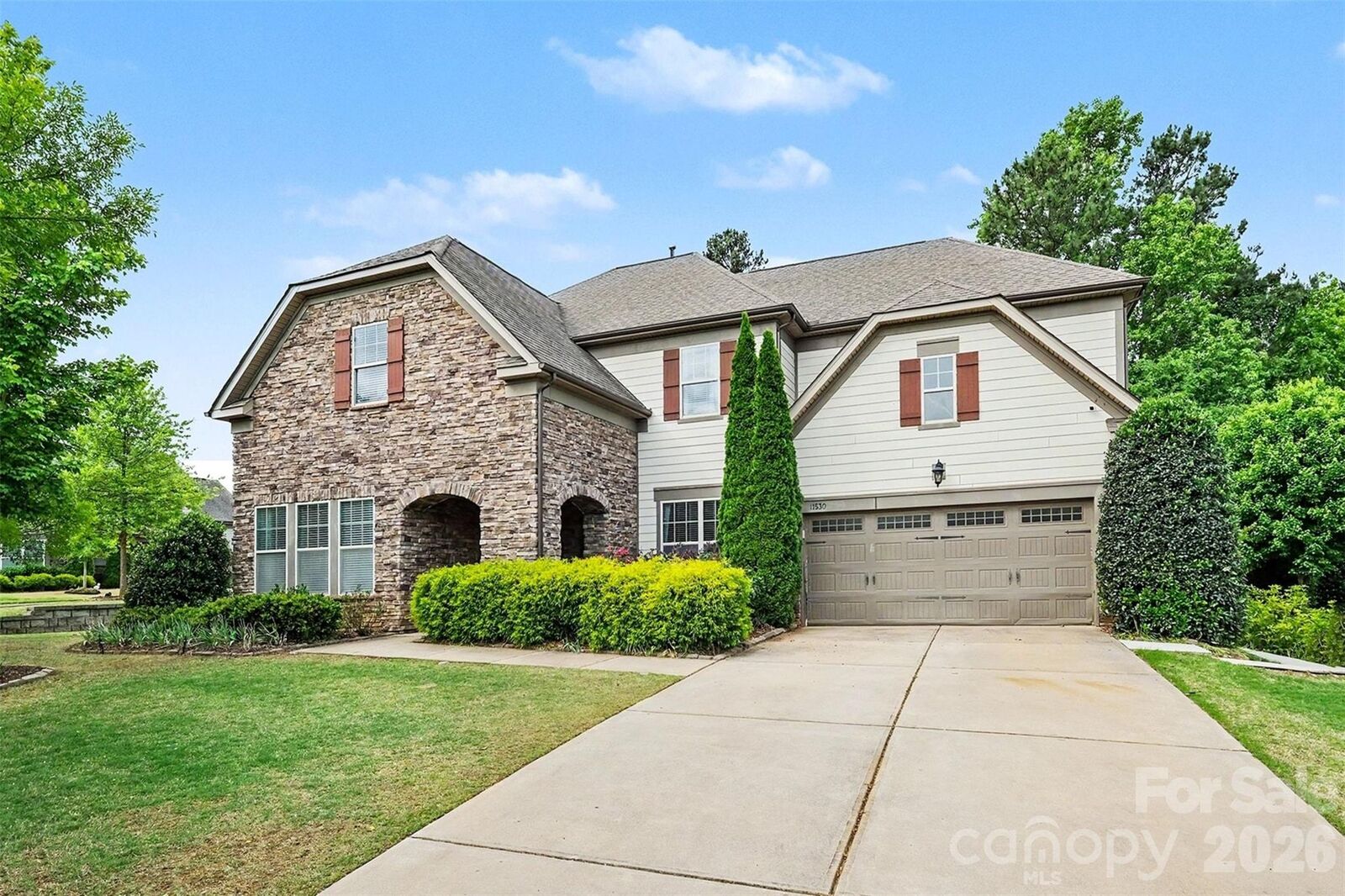 Property Photo:  11530 Sweet Birch Lane  NC 28278 