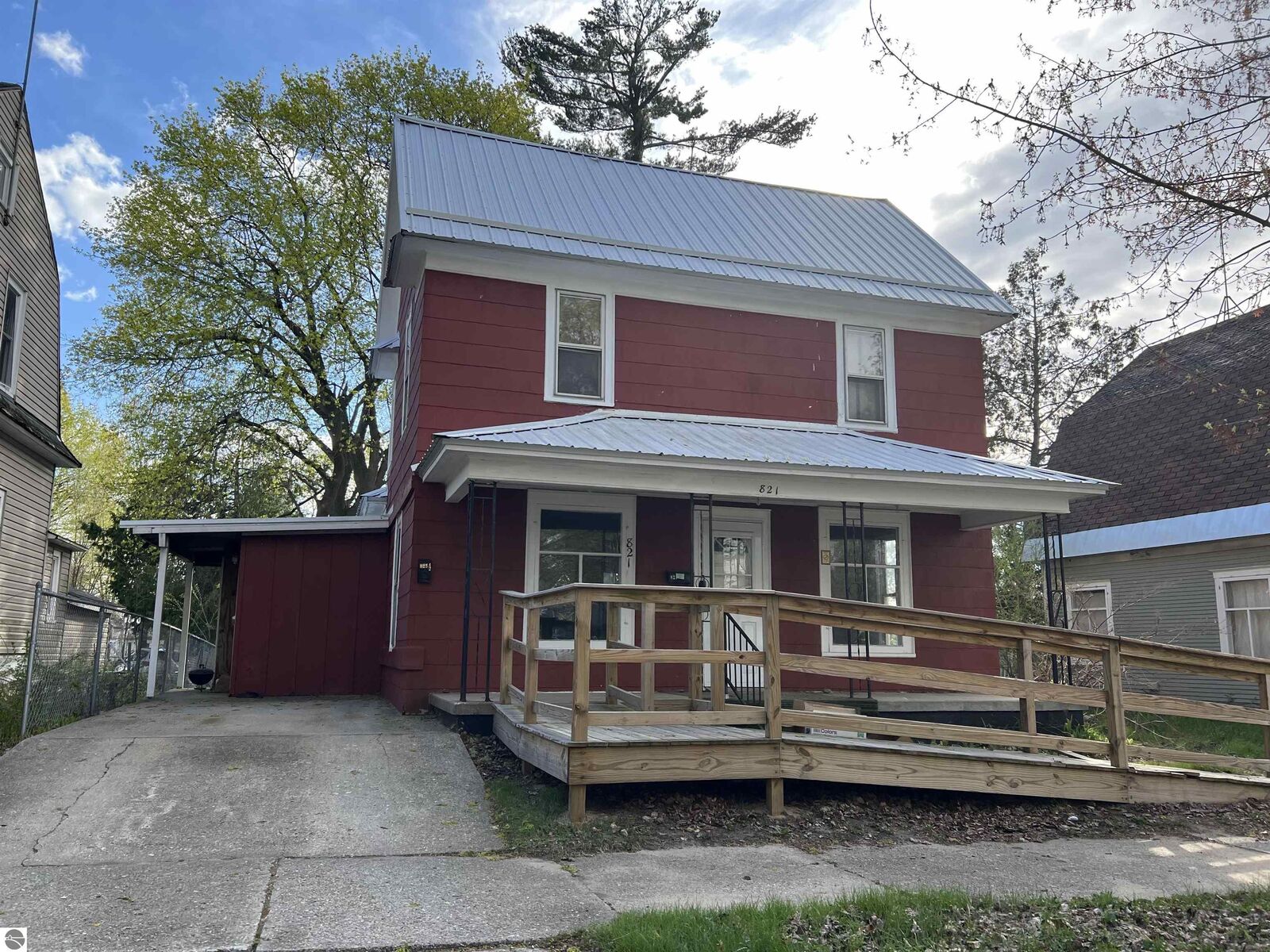 Property Photo:  821 Cotey  MI 49601 