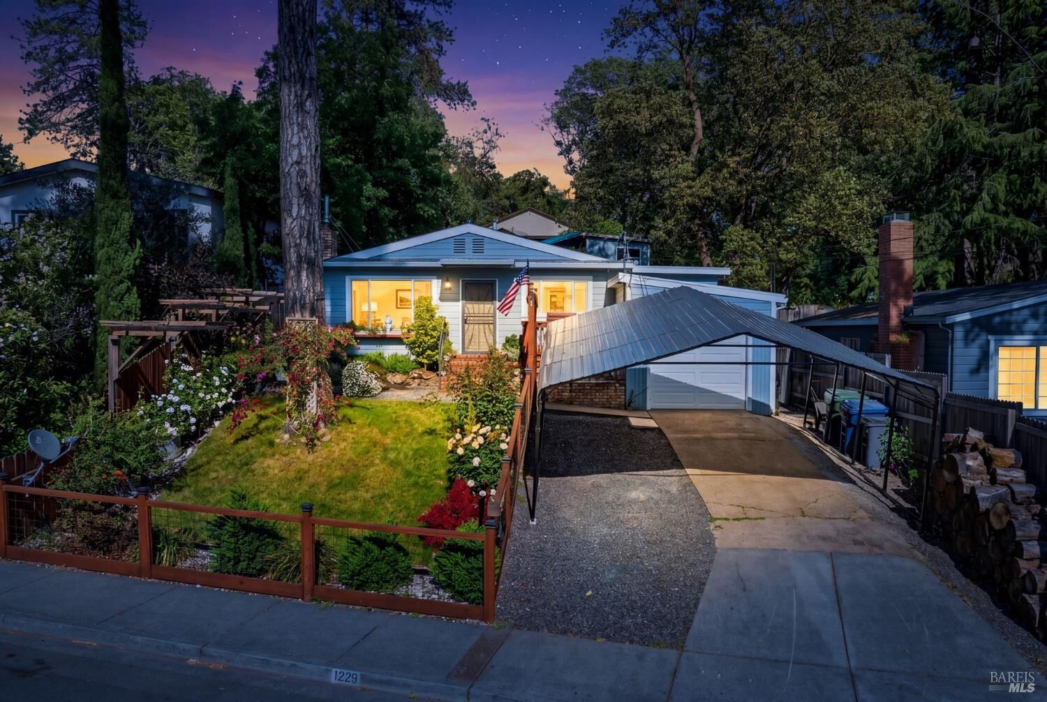 Property Photo:  1229 Magnolia Street  CA 95490 