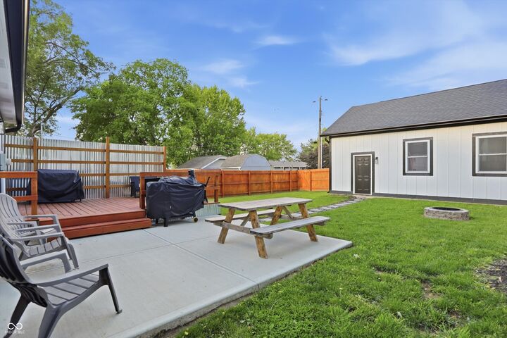 Property Photo:  7719 Huff Street  IN 46259 