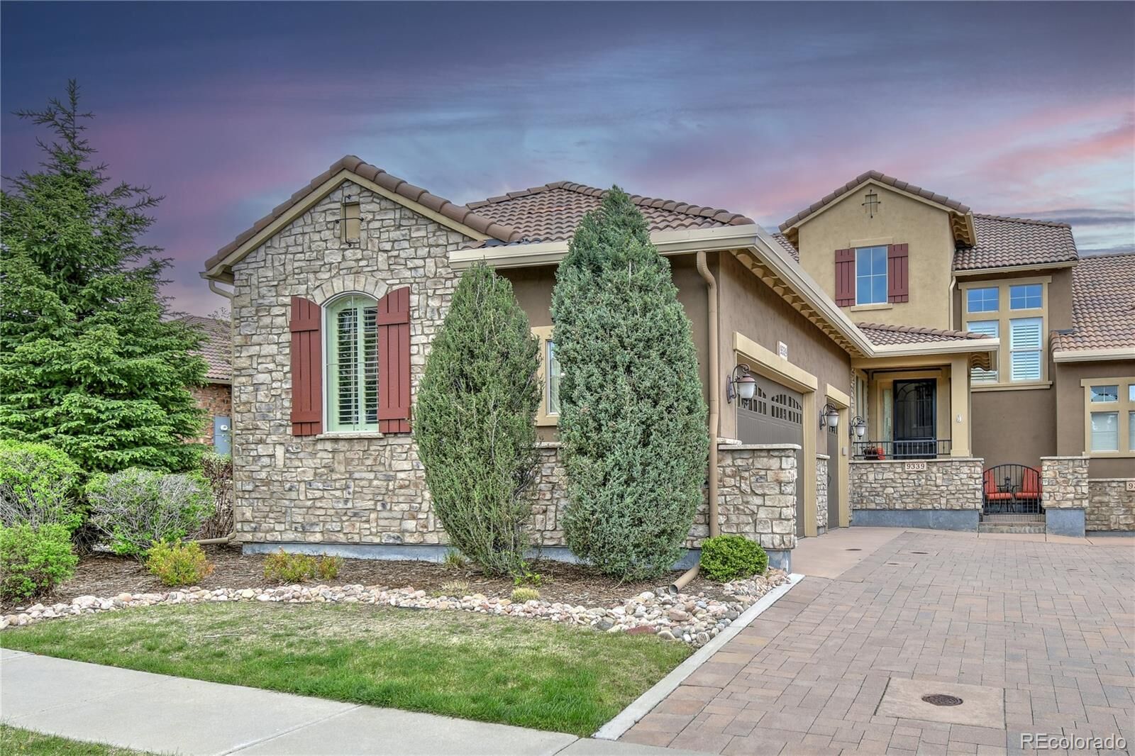 Property Photo:  9339 Viaggio Way  CO 80126 