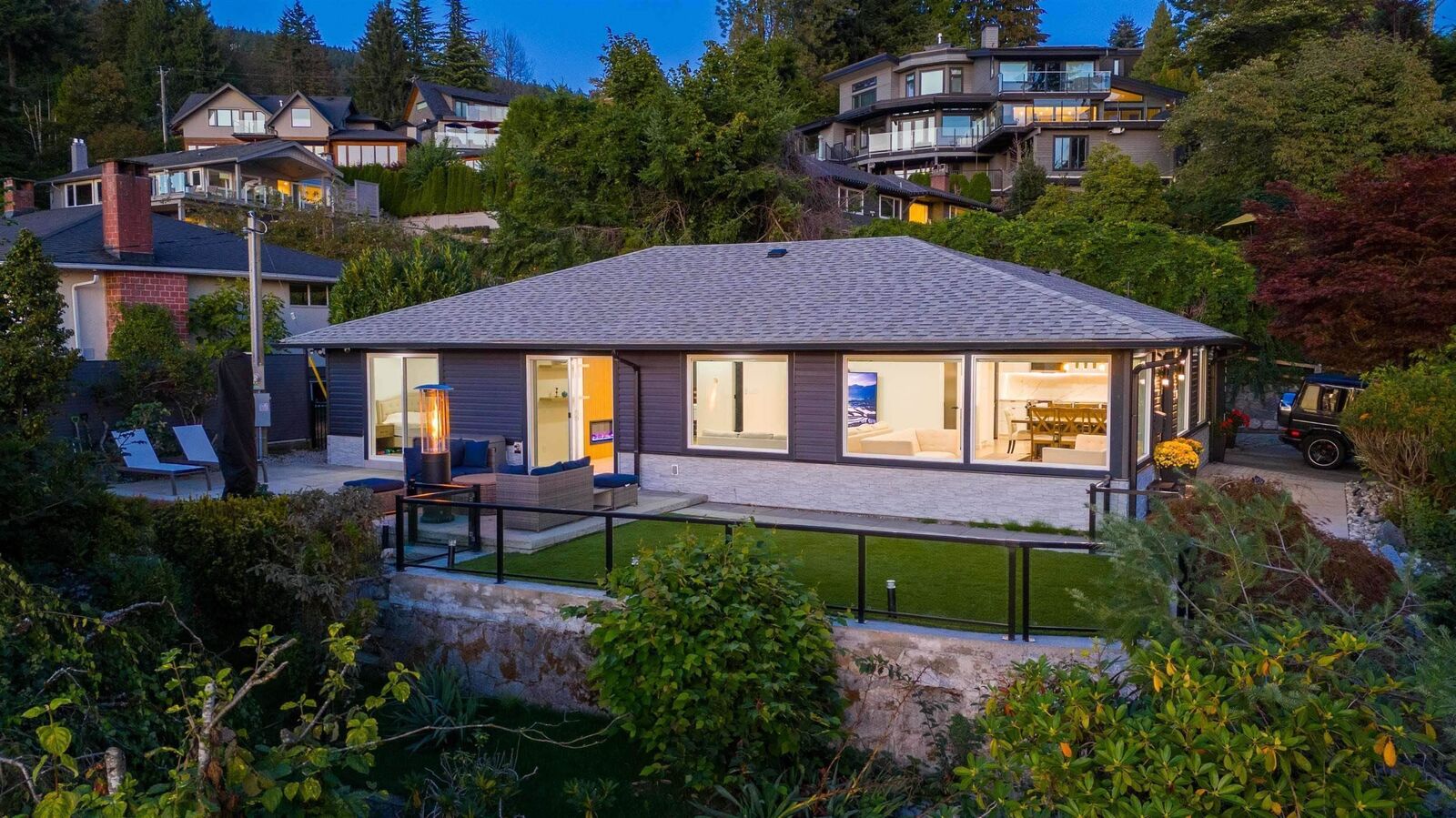 Property Photo:  3812 Dalkeith Drive  BC V7N 3N6 