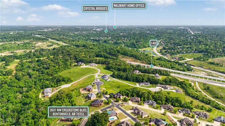 Property Photo:  3601 NW Creekstone Boulevard  AR 72712 