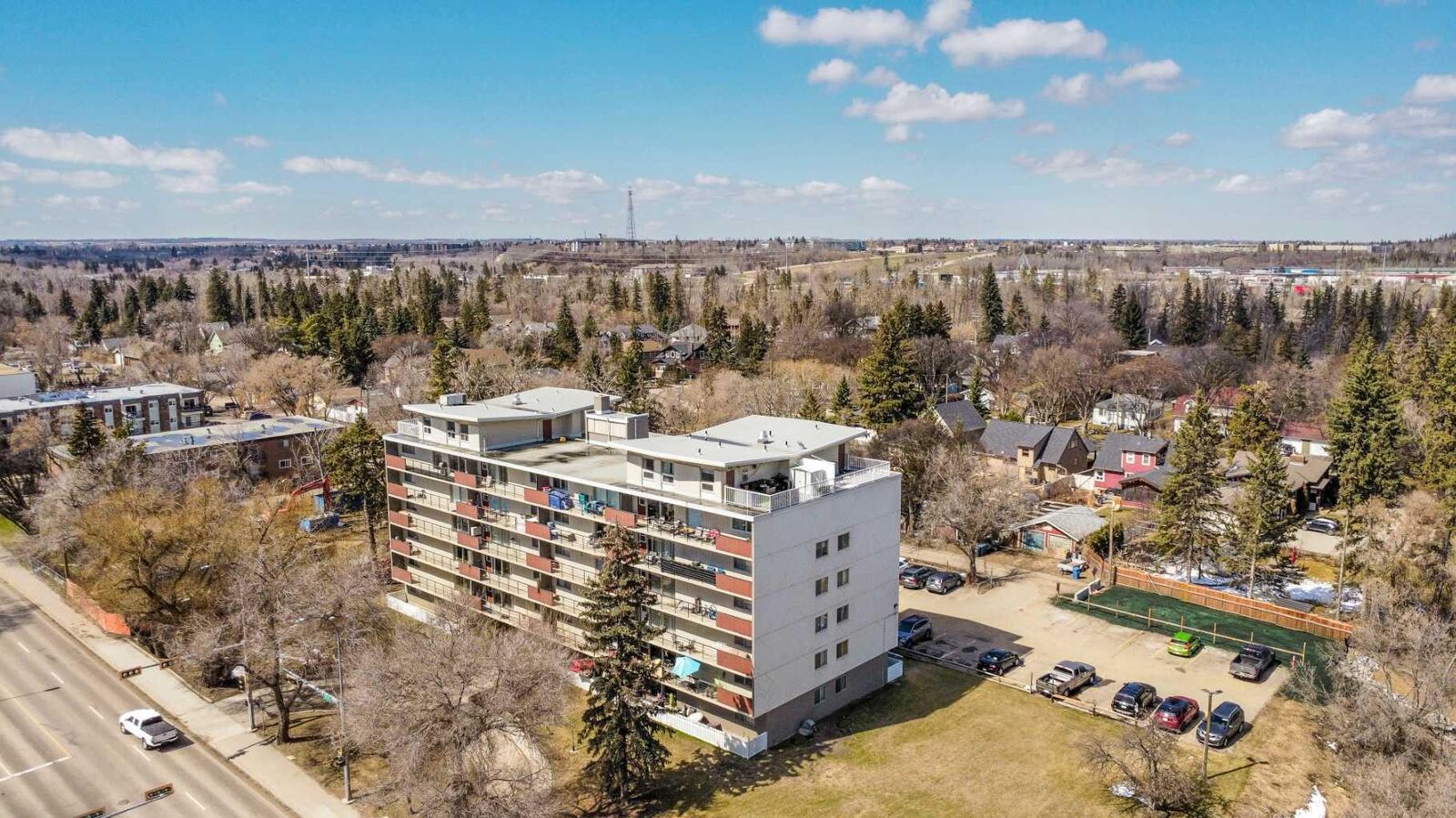 Property Photo:  4700 55 Street 308  AB T4N 2H8 