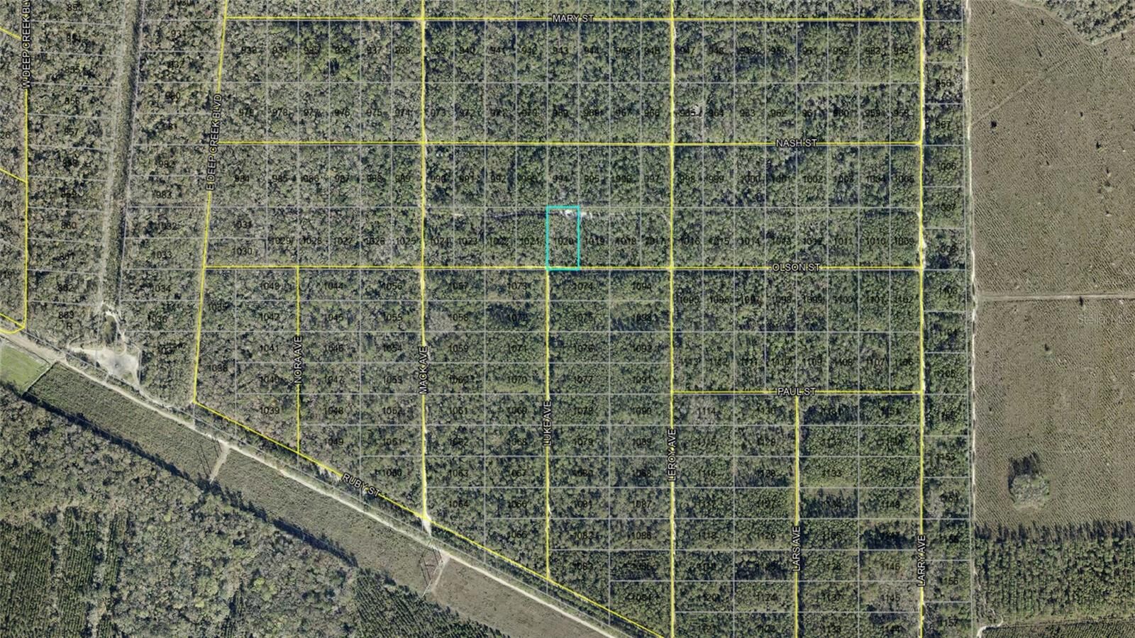 Property Photo:  21-10-28-2775-00040-1020 Olson Street  FL 32145 