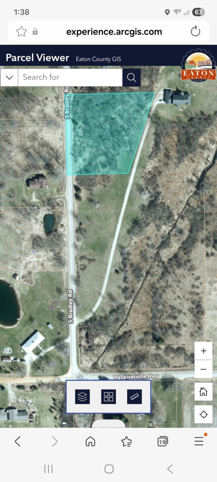 Property Photo:  0 S Bradley Road Road  MI 48813 