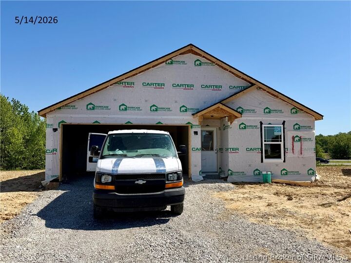 Property Photo:  1498 Solar Street Lot 11  IN 47170 
