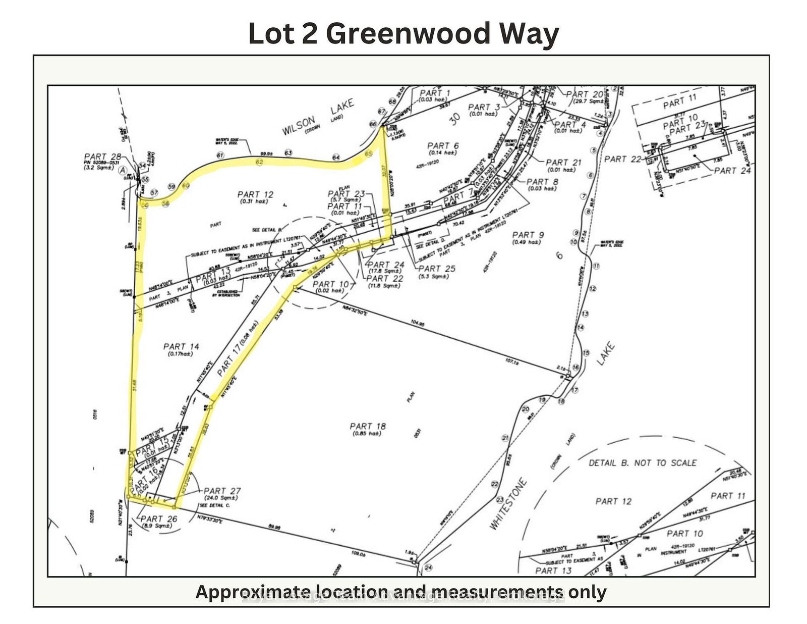 Property Photo:  Lot 2 Greenwood Way  ON P0A 1G0 