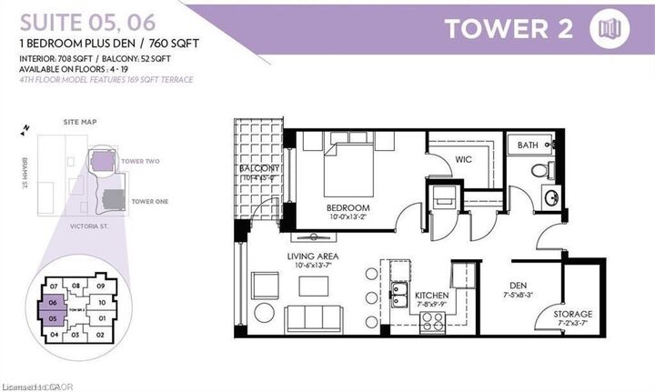 Property Photo:  104 Garment Street 1706  ON N2G 0C8 