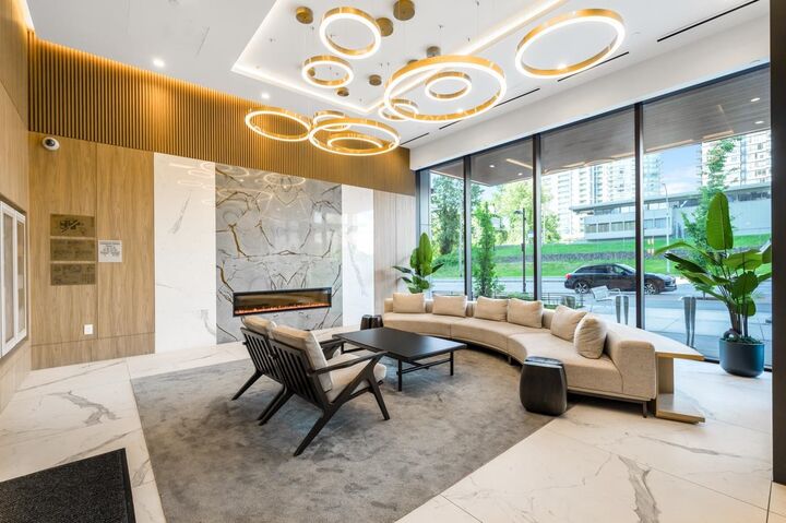 Property Photo:  4168 Lougheed Highway 2804  BC V5C 0N9 