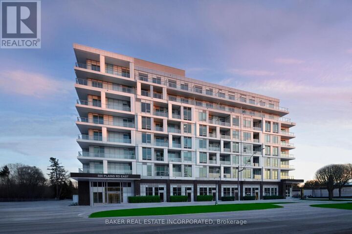 Property Photo:  500 Plains Road East 314  ON L7T 0C8 