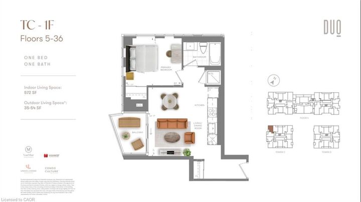 Property Photo:  25 Wellington South Street S 1206  ON N2G 0G5 