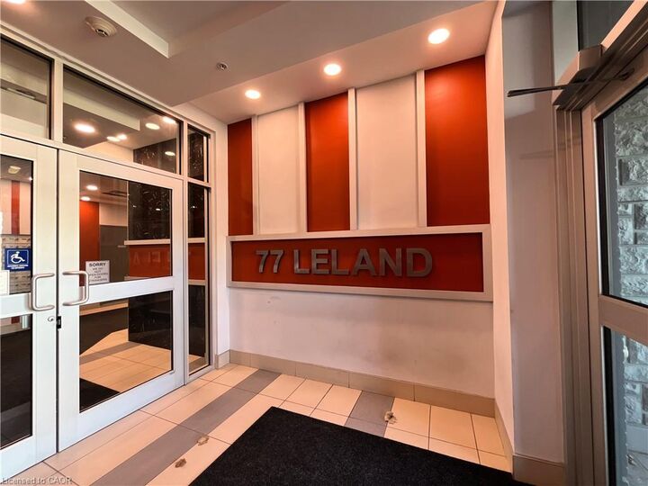 Property Photo:  77 Leland Street 418  ON L8S 3A1 
