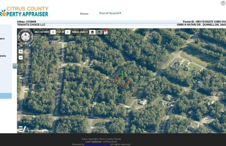 Property Photo: 10865 N Hatari Drive FL 34434