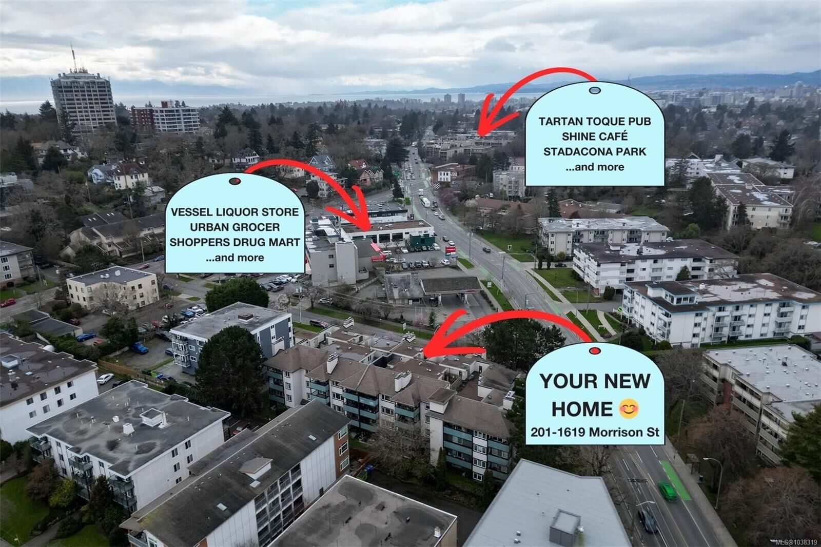Property Photo: 1619 Morrison St 201 BC V8R 6R8