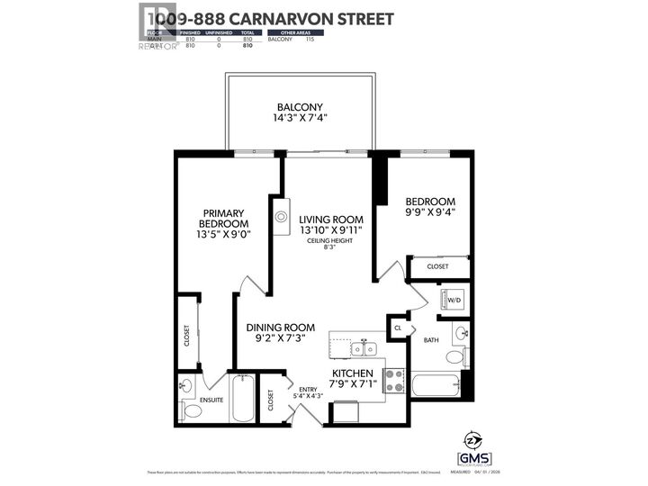 Property Photo: 888 Carnarvon Street 1009 BC V3M 0C6