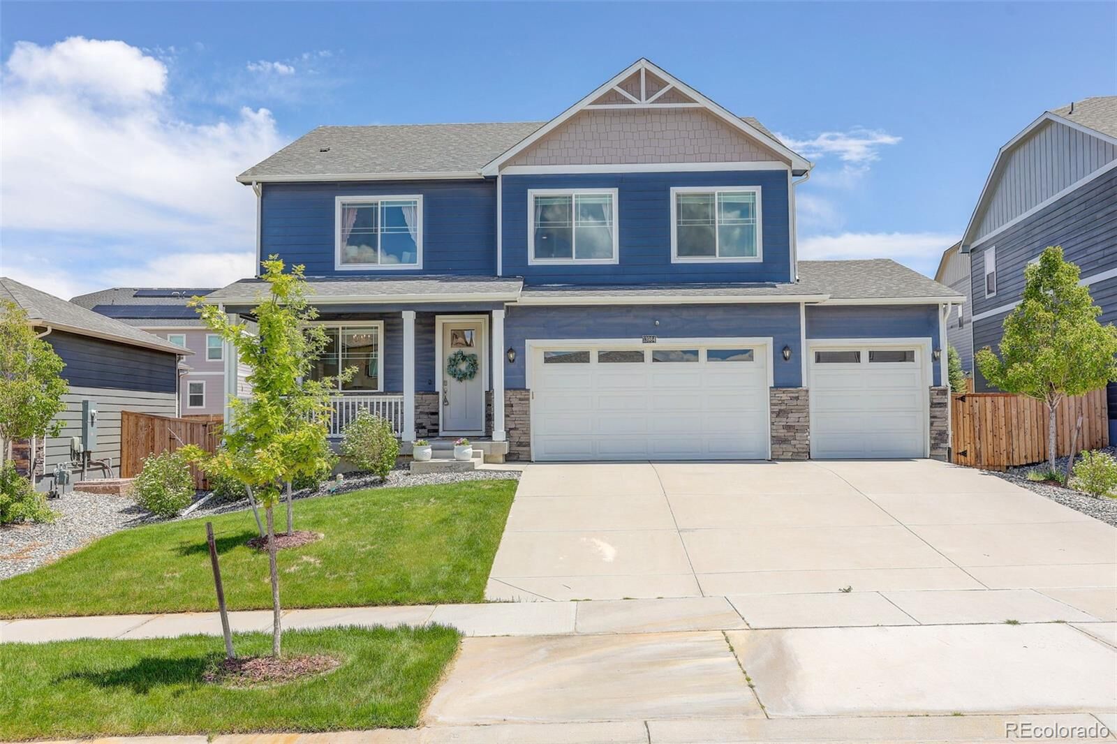 Property Photo: 13984 Scarlet Sage Street CO 80134