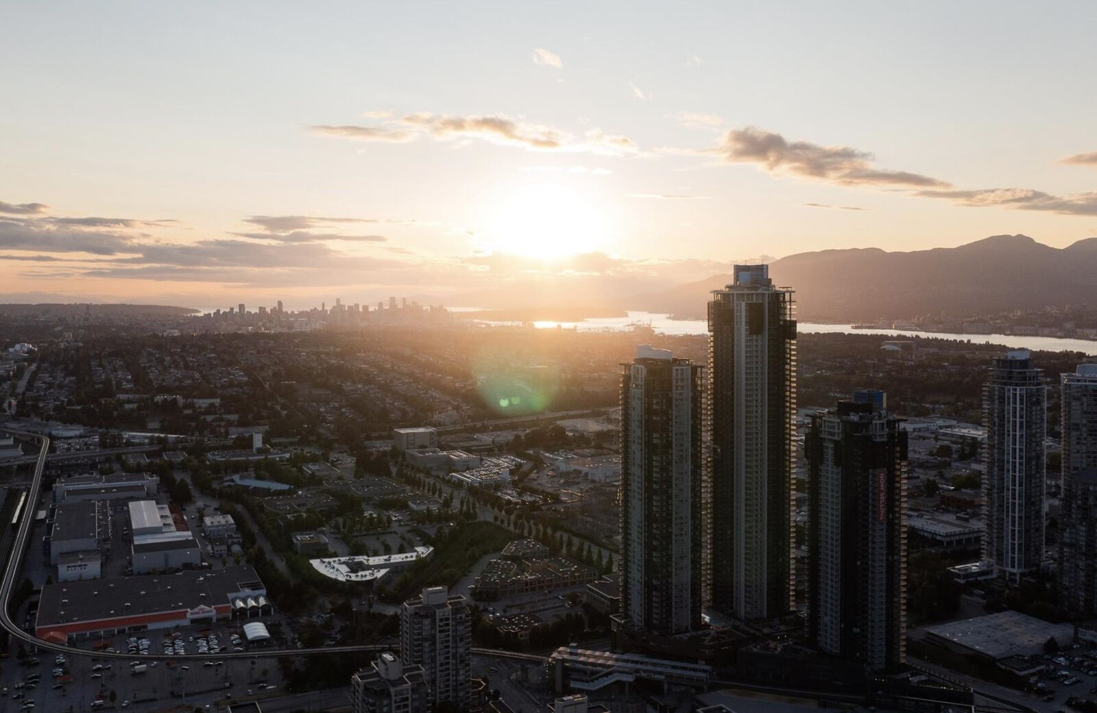 Property Photo: 4168 Lougheed Highway 1803 BC V5C 6A7