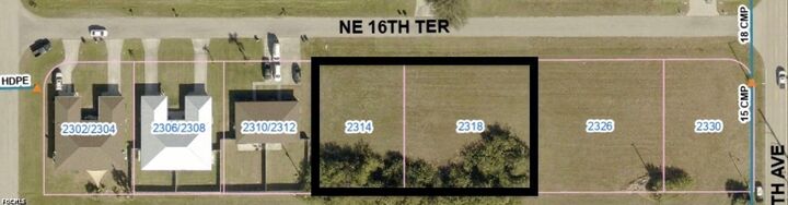 Property Photo:  2314 NE 16th Terrace  FL 33909 