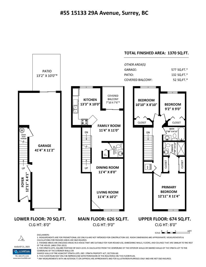 Property Photo: 15133 29A Avenue 55 BC V4P 3G4