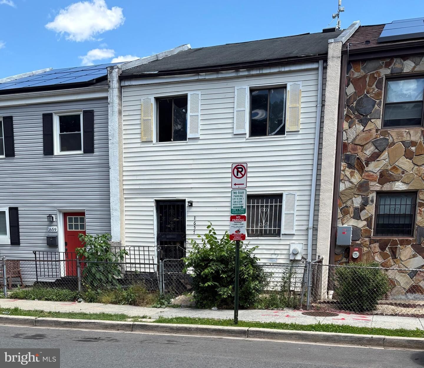 Property Photo: 1657 11th Place NE DC 20002