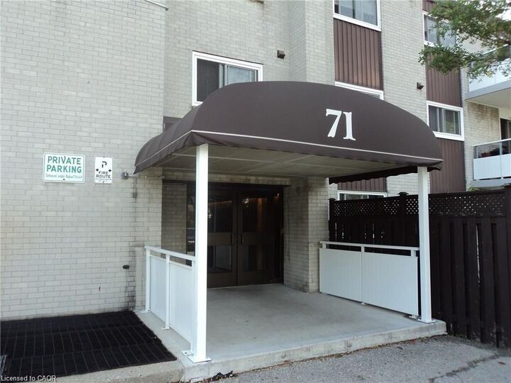Property Photo:  71 Vanier Drive 110  ON N2C 1J4 