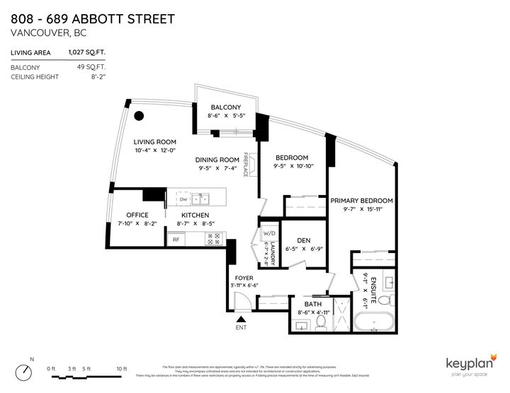 Property Photo: 689 Abbott Street 808 BC V6B 0J2