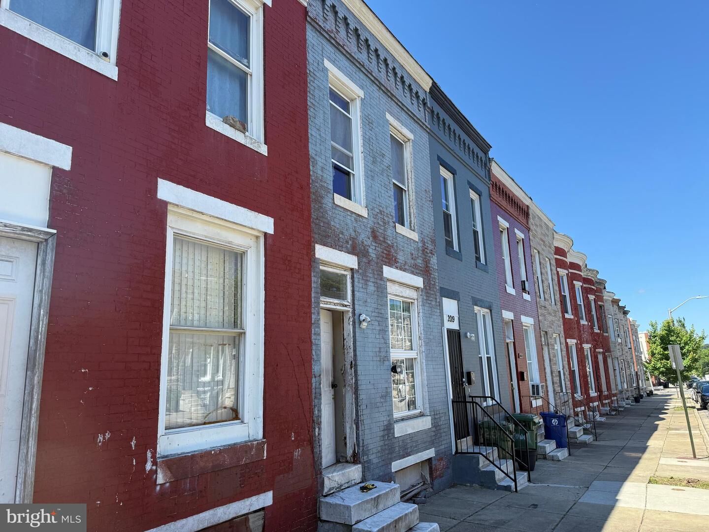 Property Photo: 2017 Hollins Street MD 21223