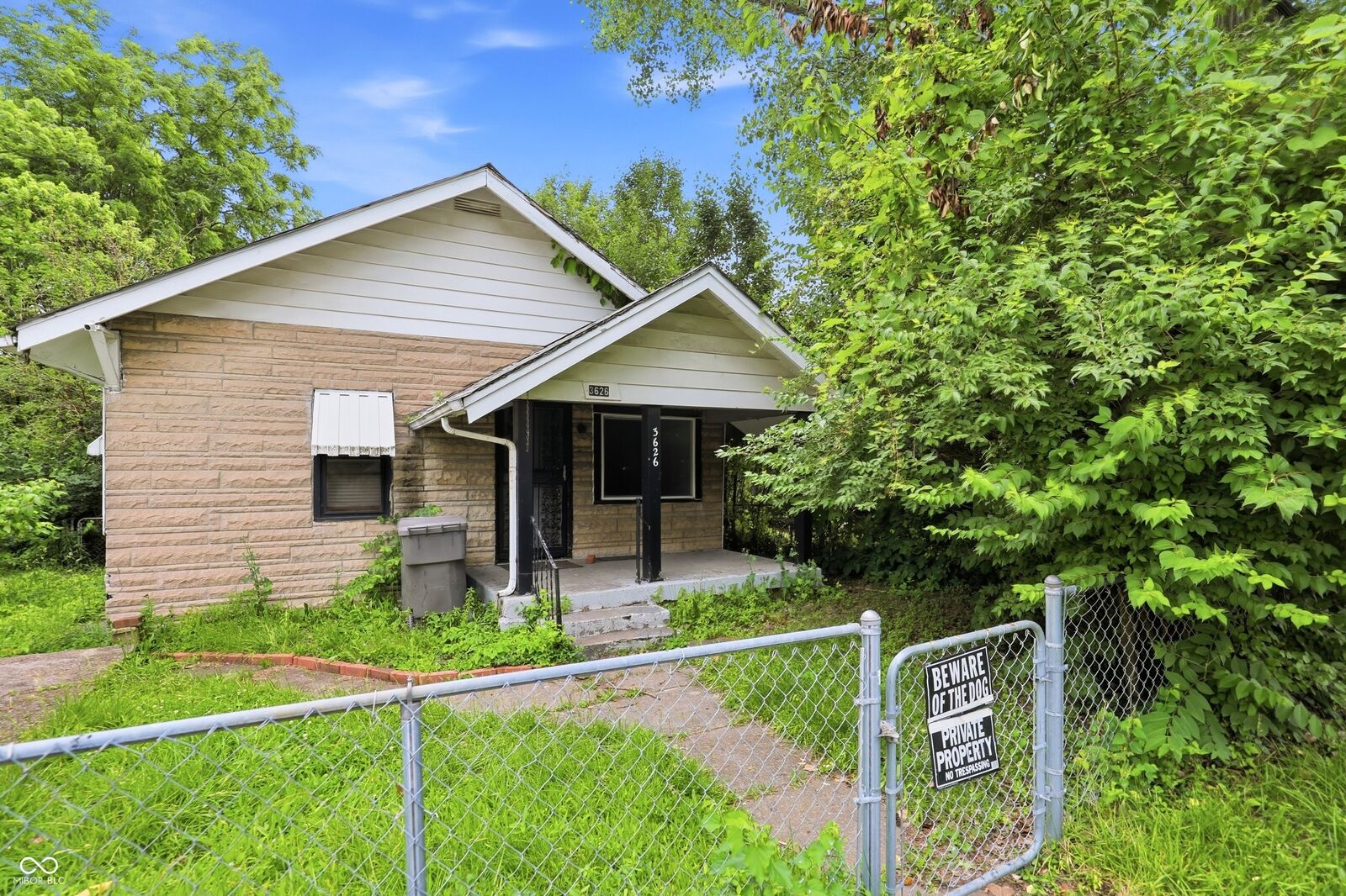Property Photo: 3626 Prospect Street IN 46203