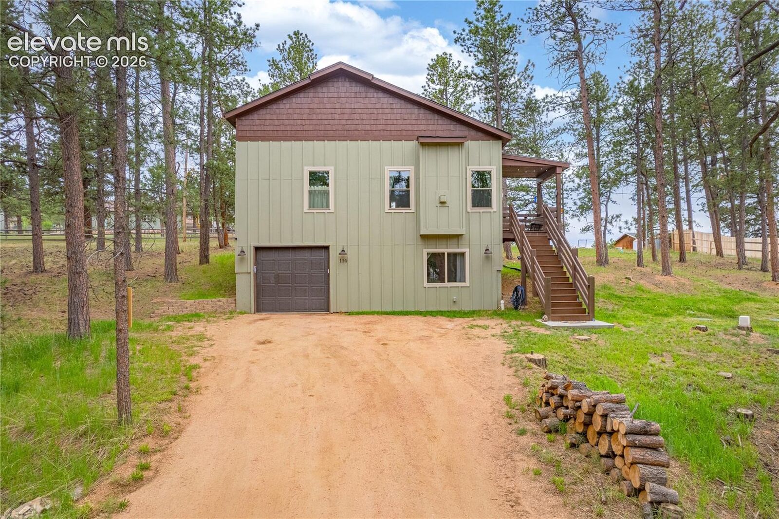 Property Photo:  114 Homestead Lane  CO 80816 