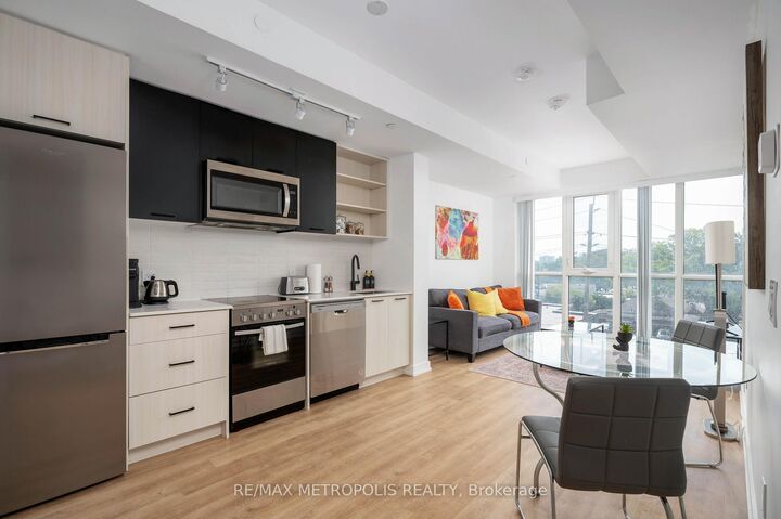 Property Photo: 2300 St Clair Avenue W 407 ON M6N 0B3