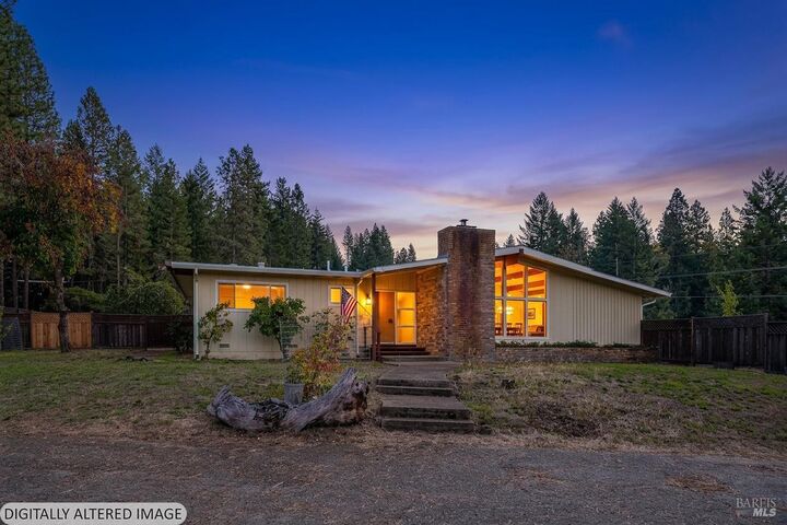 Property Photo: 3651 Ridgewood Road CA 95490