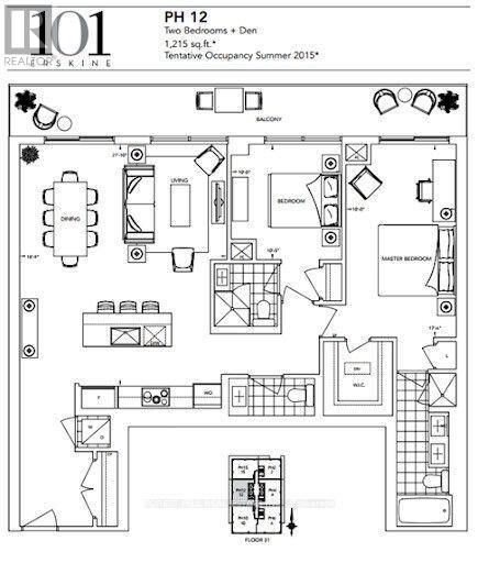 Property Photo: 101 Erskine Avenue Ph12 ON M4P 1Y5